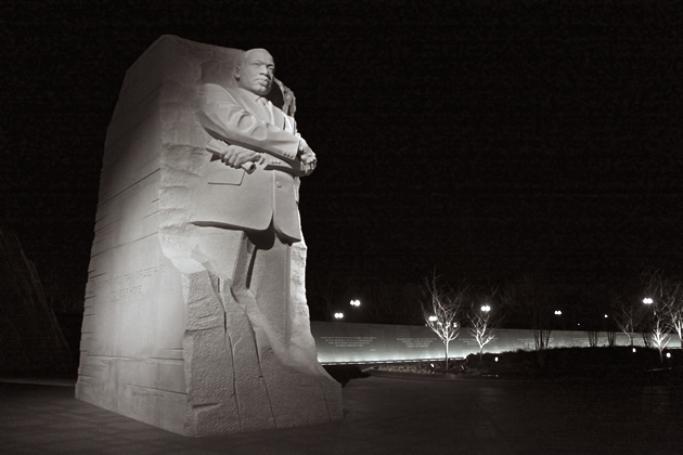 Community builder Martin Luther King, Jr. Memorial, DC. Photo © 2013 Brian Biery